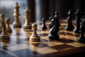 Le duel classique : Pion contre Cavalier sur l&rsquo;échiquier