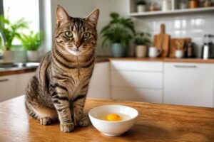 Le jaune d&rsquo;œuf : un allié surprenant pour la santé de votre chat