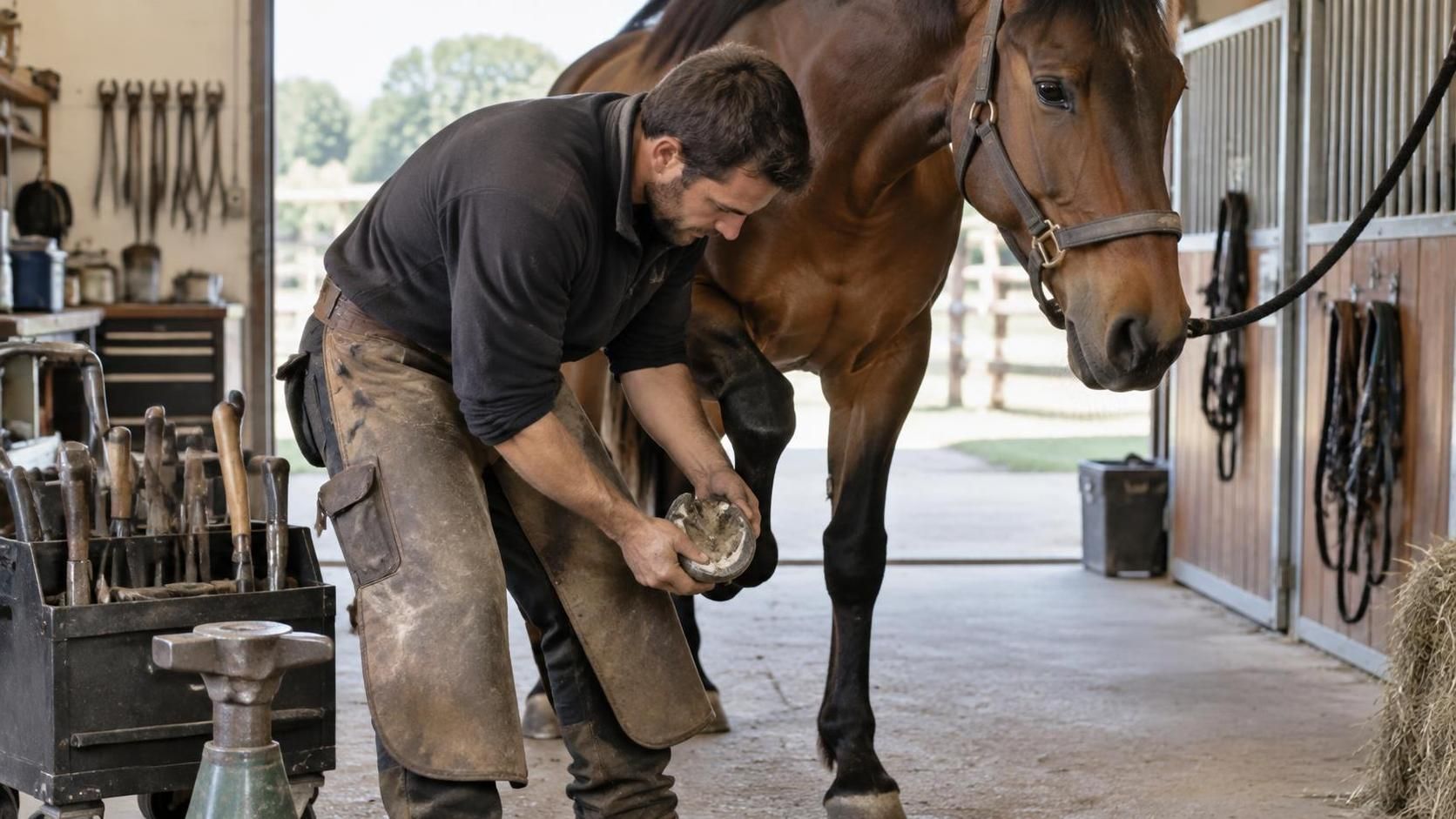 découvrez comment trouver un maréchal-ferrant près de chez vous : conseils pratiques pour choisir un professionnel qualifié et prendre soin des sabots de votre cheval.
