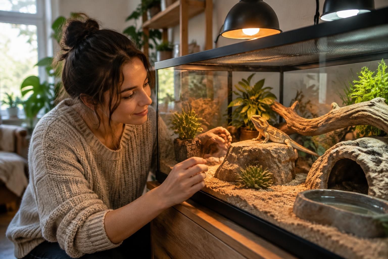 découvrez les bases pour accueillir un lézard chez vous : aménagez son terrarium, adaptez son alimentation et veillez à sa température et à sa santé.