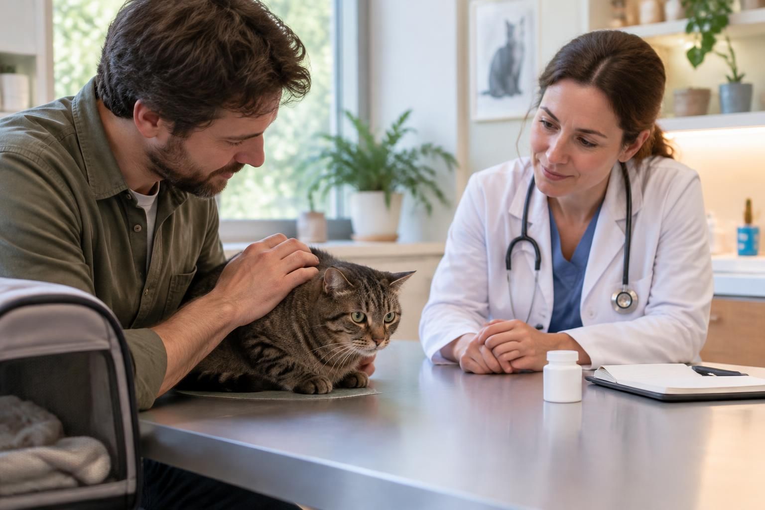 découvrez quand les antidépresseurs peuvent être utiles chez le chat, dans quels cas ils sont prescrits et pourquoi un suivi vétérinaire est essentiel.