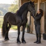 Cheval noir : caractéristiques, races et conseils d’entretien