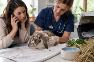 Diarrhée chez le lapin : causes possibles et gestes à adopter rapidement