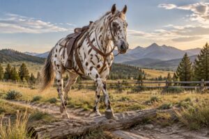 L’Appaloosa, le cheval tacheté au tempérament polyvalent