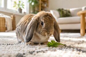 Le lapin bélier : découvrez ce compagnon attachant aux oreilles tombantes
