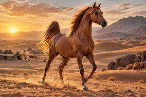 Le pur-sang arabe : élégance, endurance et histoire d’une race emblématique