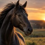 L'élégance majestueuse de la tête de cheval : un symbole de puissance et de grâce