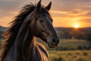 L’élégance majestueuse de la tête de cheval : un symbole de puissance et de grâce