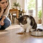 Mon chat vomit ses croquettes : causes possibles et conseils pour réagir