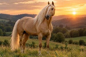 Palomino : la robe dorée qui fait briller les chevaux