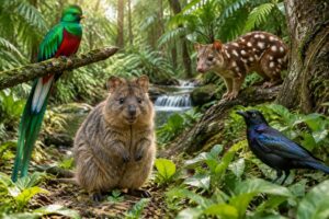 Quels animaux commencent par la lettre Q ?